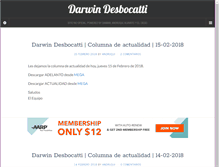 Tablet Screenshot of darwindesbocatti.com